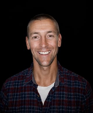 Portrait of Ben Stone, Australian artist based in the Bavarian Alps